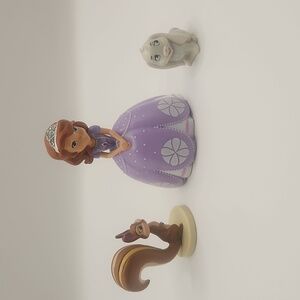 Disney Figures Sofia the First Lot of 3 PVC Figures Cake Toppers